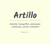 Cognome Artillo